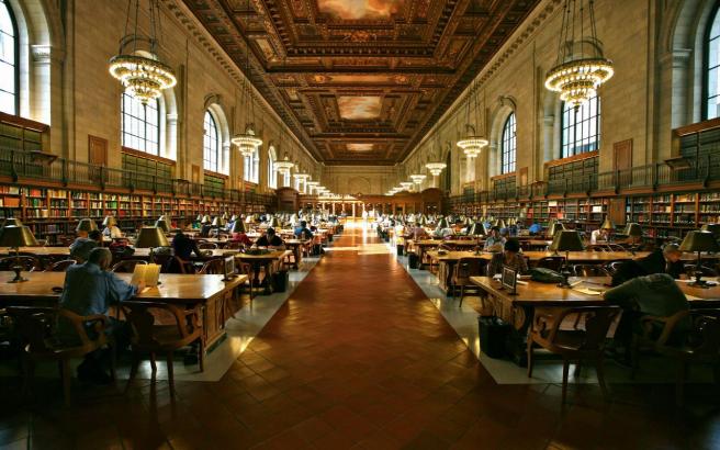 Grand Study Hall, New York City Public Library